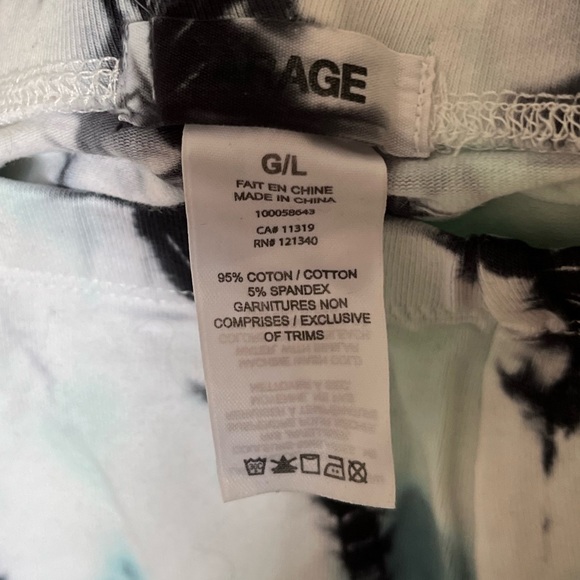 Garage Tie-Dye 5” Bike Shorts - Picture 2 of 5